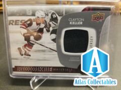 2017-18 Upper Deck Rookie Materials Clayton Keller JERSEY Coyotes